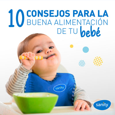 10 consejos para una buena alimentación de tu bebé